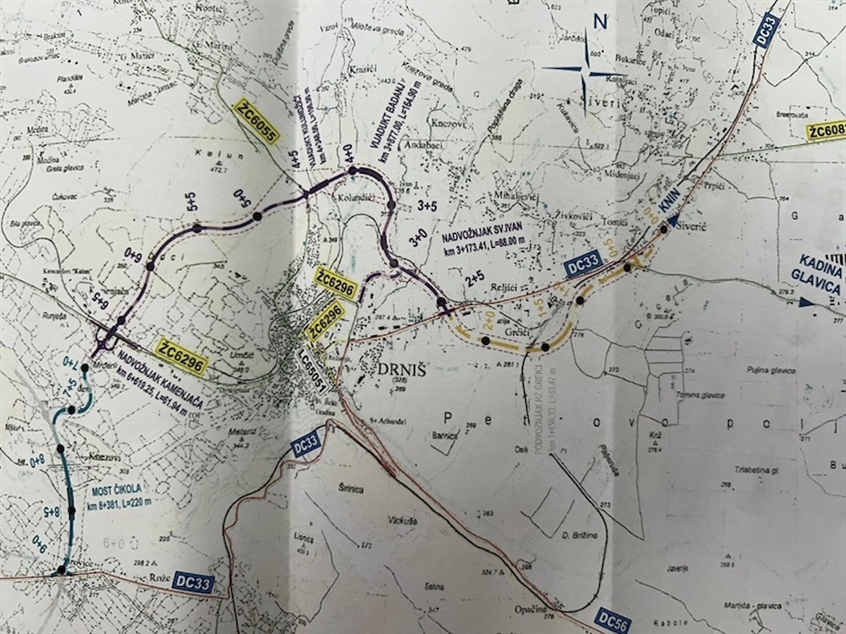 Održan sastanak s Upravom Hrvatskih cesta, a jedna od tema bila je i drniška obilaznica