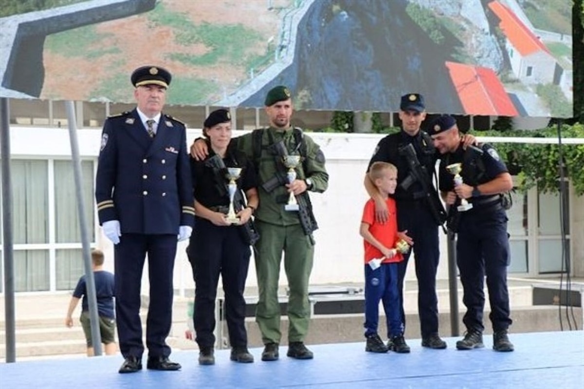 U Kninu održana završnica natjecanja za najspremnije policijske službenike - „Štit domovine 2025.“