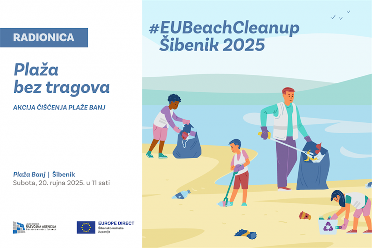 Zajedno za čisti Šibenik: Plaža bez tragova!
