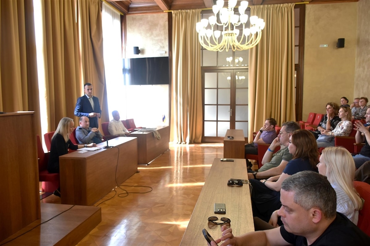 Ukrajinsko izaslanstvo u posjetu Šibensko-kninskoj županiji i Šibeniku