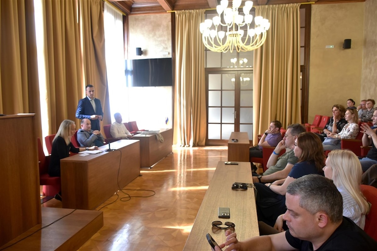 Ukrajinsko izaslanstvo u posjetu Šibensko-kninskoj županiji i Šibeniku