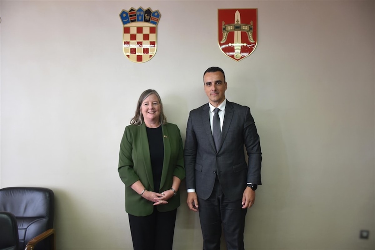 Župan primio veleposlanicu Irske, Nj. E. Wendy Dorman-Smith