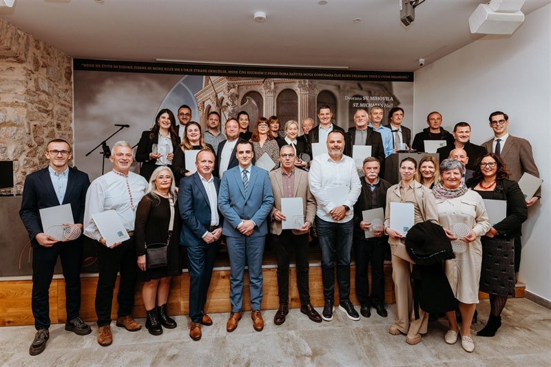 Dodijeljene „Zlatne boule“ najboljima u turizmu Šibensko-kninske županije za 2025. godinu