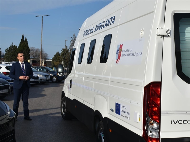 Dom zdravlja Šibensko-kninske županije dobio mobilnu ambulantu