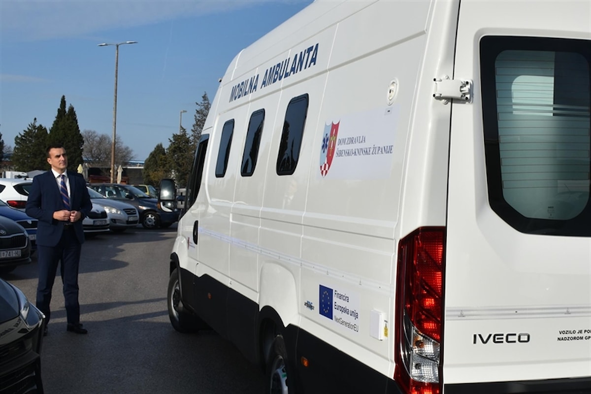 Dom zdravlja Šibensko-kninske županije dobio mobilnu ambulantu