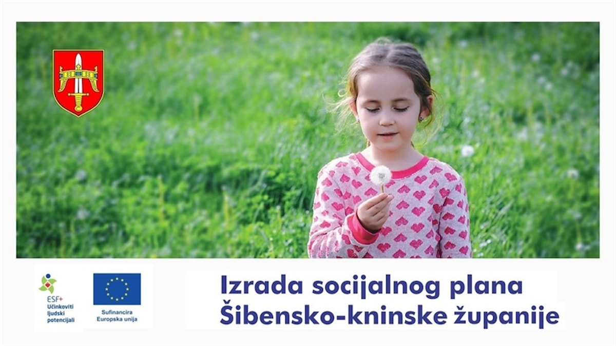 NAJAVA: Završna konferencije projekta „Izrada socijalnog plana Šibensko-kninske županije“