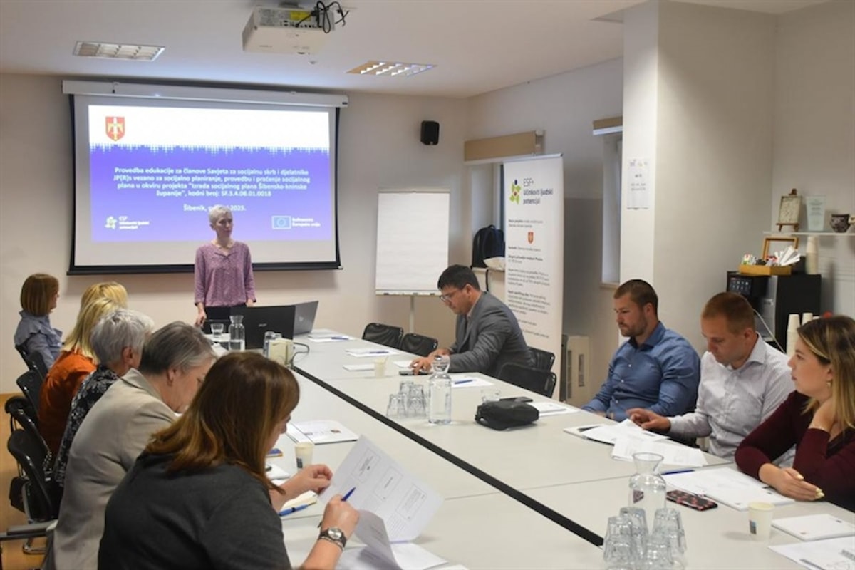 Održana edukacija o provedbi i praćenju Socijalnog plana Šibensko-kninske županije