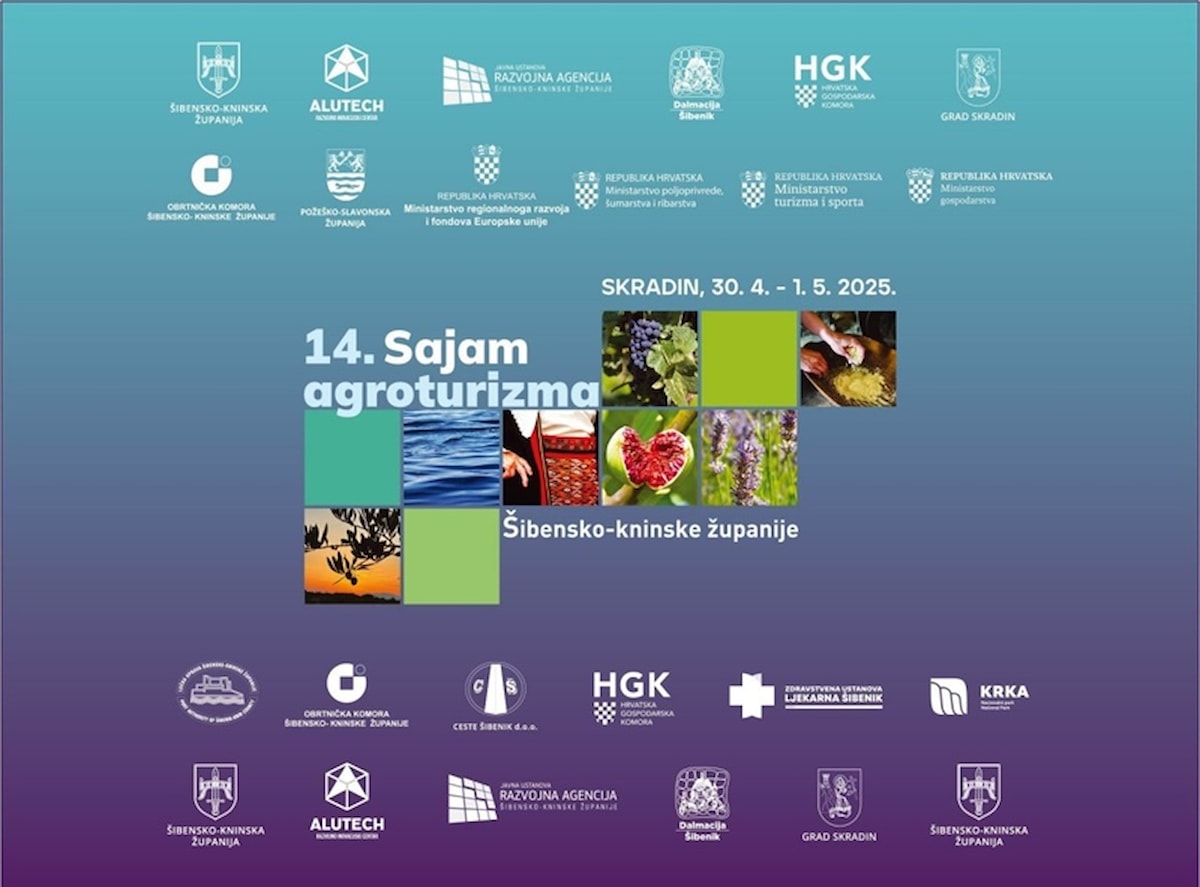 Sve je spremno za 14. Sajam agroturizma Šibensko-kninske županije koji otvara svoja vrata 30. travnja!