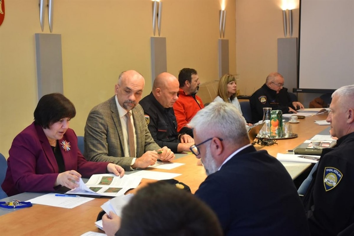 Održan sastanak Stožera civilne zaštite Šibensko-kninske županije