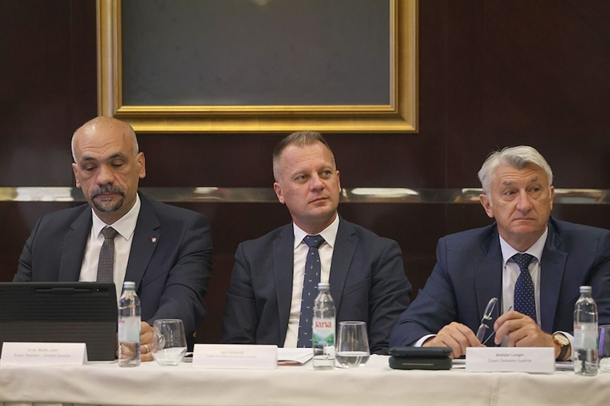 Župan na 70. sjednici Izvršnog odbora Hrvatske zajednice županija i otvorenju izložbe „Volim svoju županiju“