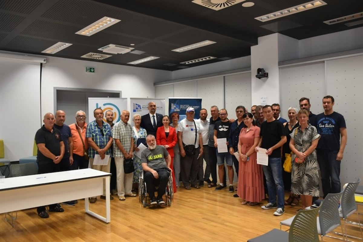 Potpisani ugovori s udrugama s područja zdravstva, socijalne skrbi, veteranskim udrugama i udrugana sudionika i stradalnika Domovinskog rata