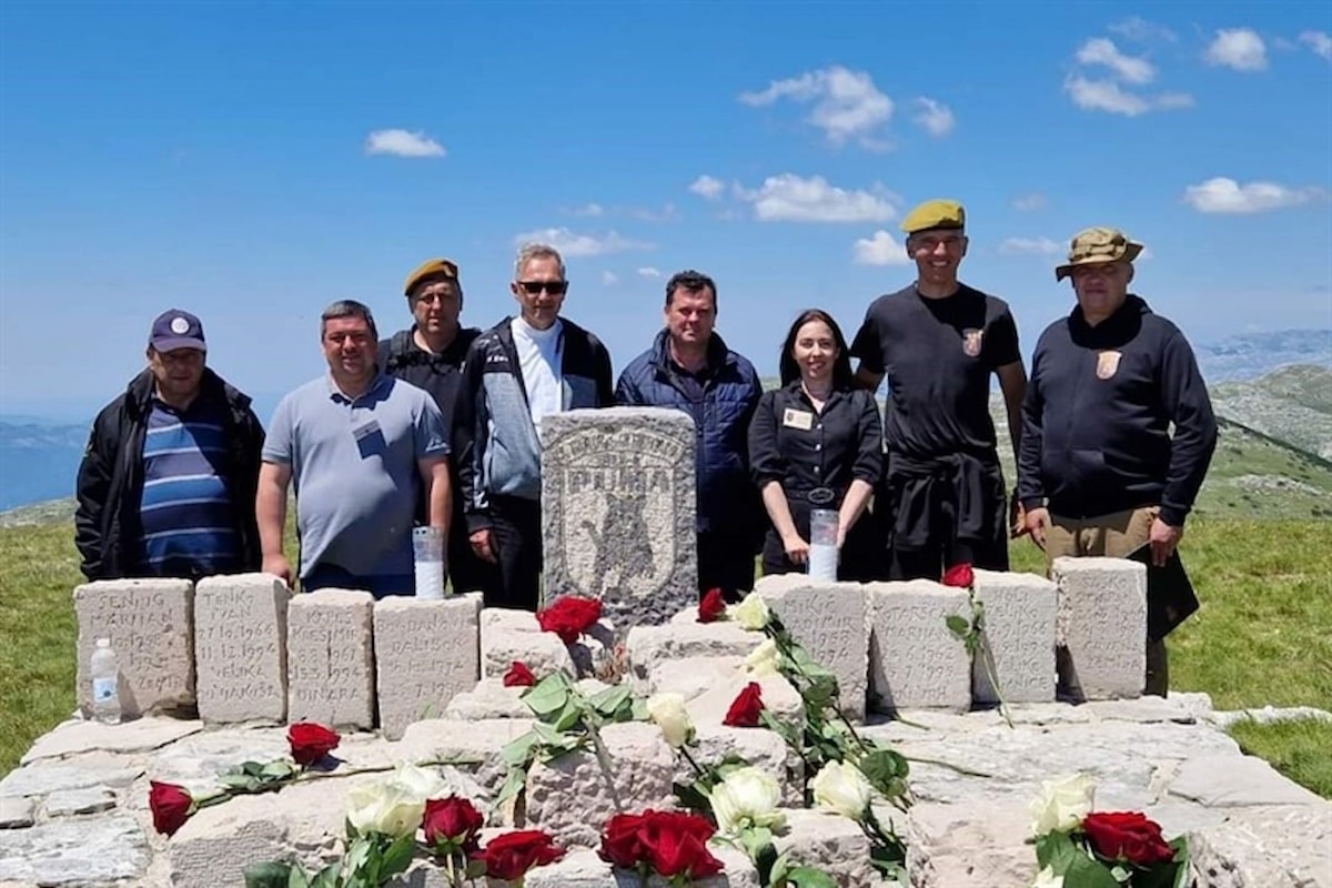 ZAMJENICA ŽUPANA NA OBILJEŽAVANJU GODIŠNJICE POGIBIJE 31 I NESTANKA JEDNOG  PRIPADNIKA 7. GARDIJSKE BRIGADE "PUMA"