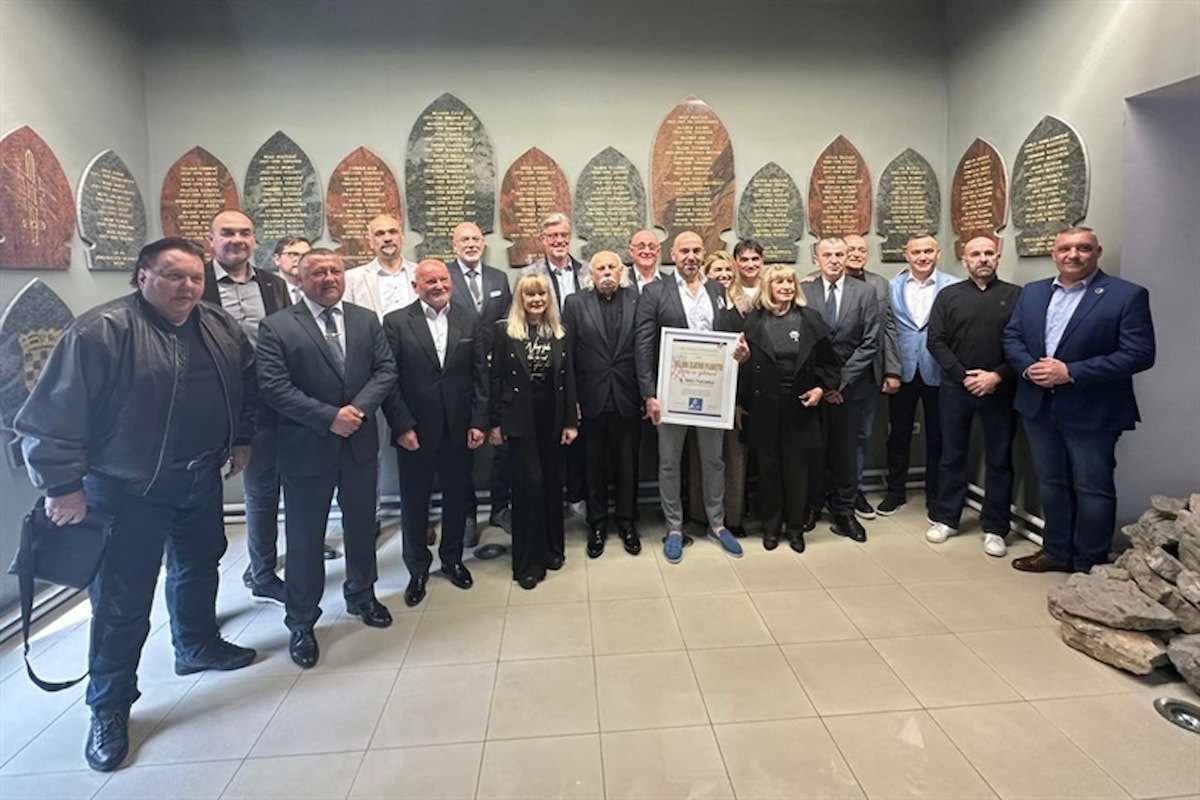Ivici Tucku dodijeljena Velika zlatna plaketa