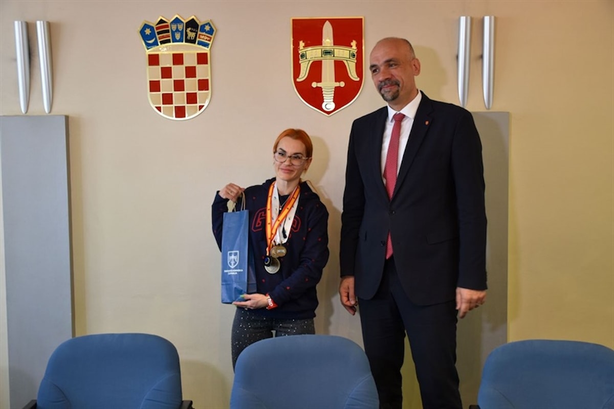 Župan primio osvajačicu brončane medalje Ivanu Žonju