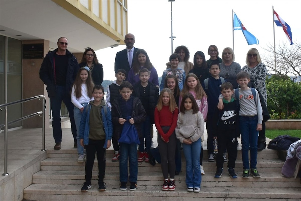 Župan primio osnovnoškolce iz Čiste Velike