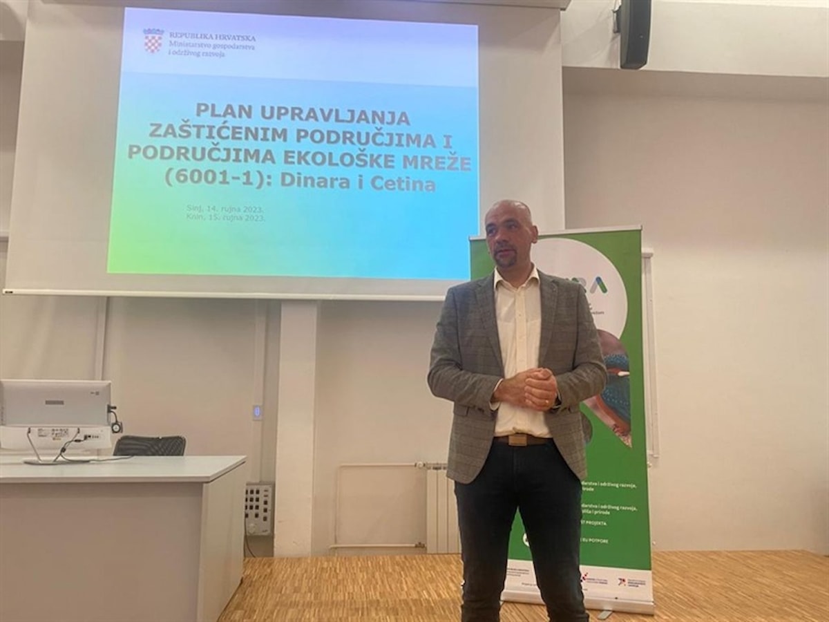 Javna rasprava o nacrtu Plana upravljanja zaštićenim područjem i područjima  ekološke mreže Dinara i Cetina