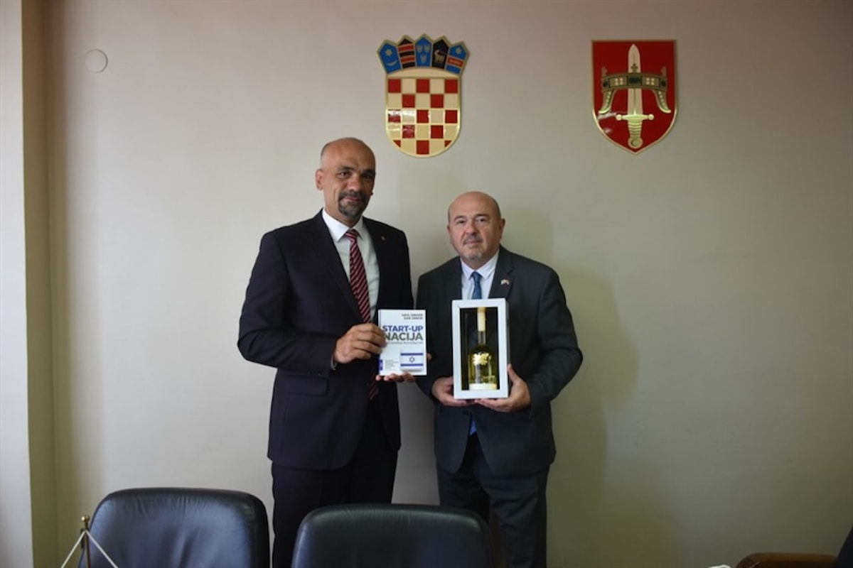 Nastupni posjet veleposlanika Države Izrael Šibensko-kninskoj županiji