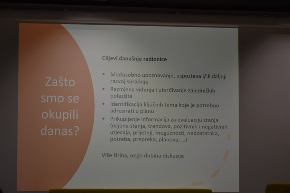 Održana radionica na temu evaluacije stanja prirodnih vrijednosti  na području ekološke mreže Srednji kanal – Murtersko more