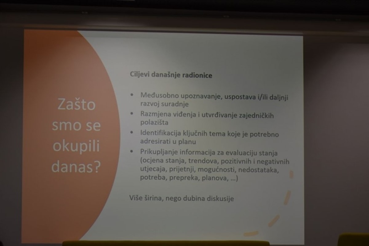 Održana radionica na temu evaluacije stanja prirodnih vrijednosti  na području ekološke mreže Srednji kanal – Murtersko more