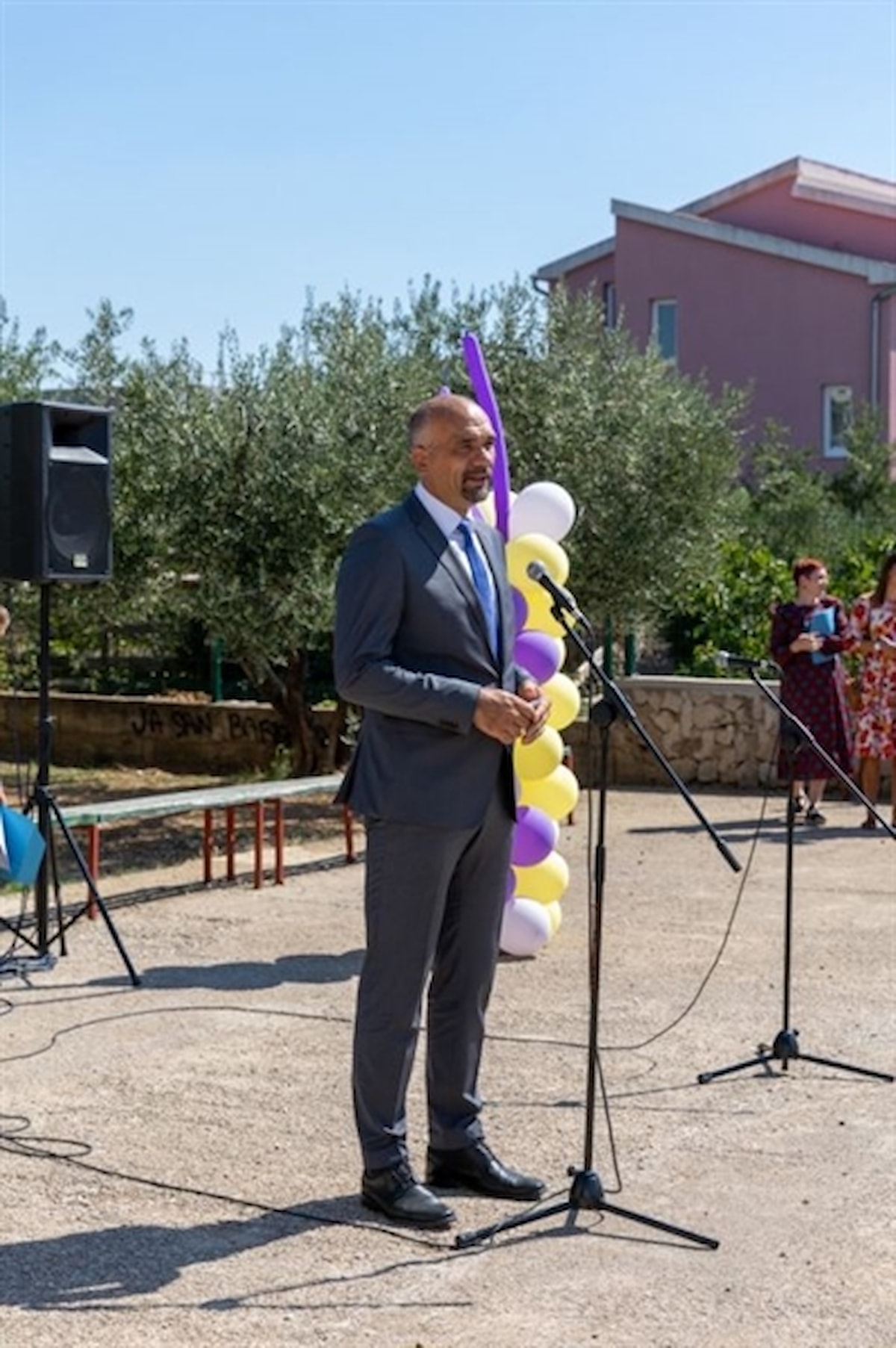 Prvog dana nove školske godine župan posjetio Osnovnu školu Vodice