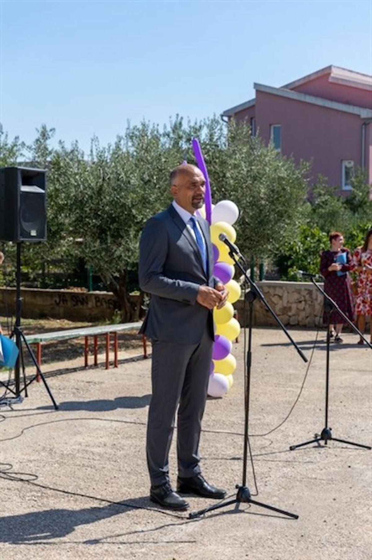 Prvog dana nove školske godine župan posjetio Osnovnu školu Vodice