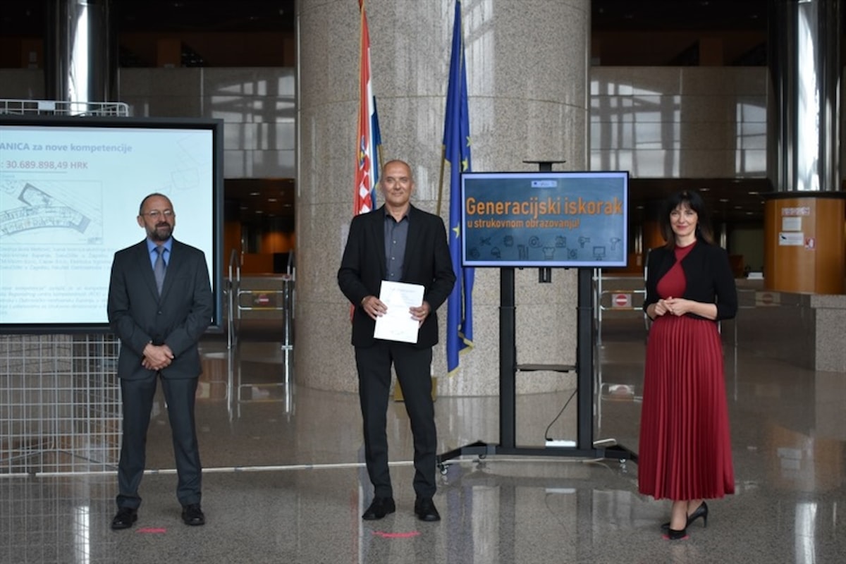 Projektu šibenske Industrijsko-obrtničke škole dodijeljeno je 30.7 milijuna kuna za projekt "Ars Mechanica za nove kompetencije"