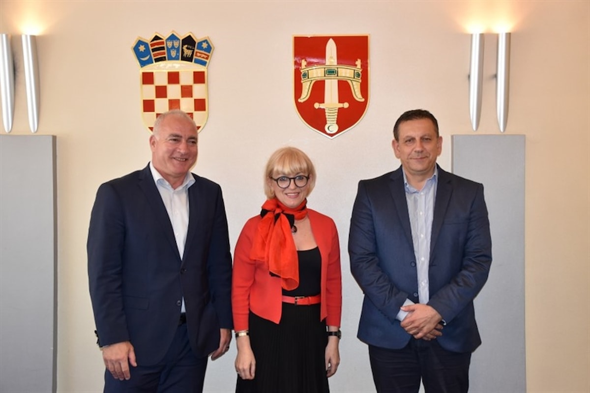 Radni posjet ministrice za demografiju, obitelj, mlade i socijalnu politiku Vesne Bedeković Šibensko-kninskoj županiji