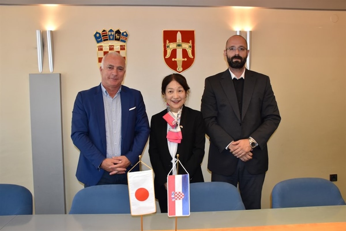 Japanska veleposlanica NJ. E. gđa. Misako Kaji u nastupnom posjetu Šibensko-kninskoj županiji