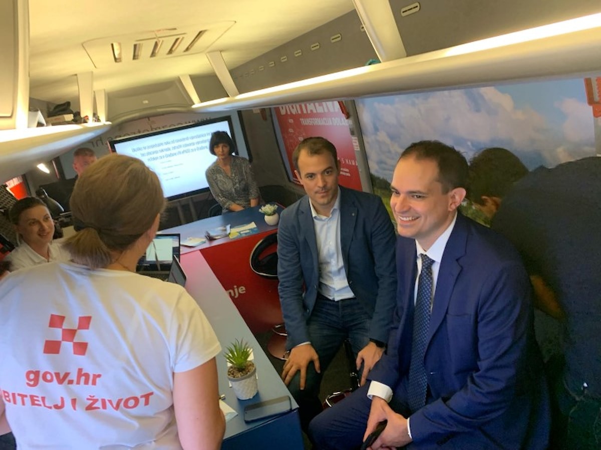 Digitalni autobus u Šibeniku