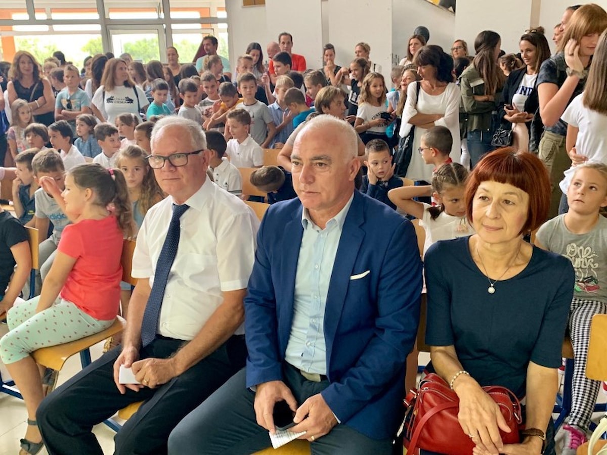 Župan Goran Pauk posjetio učenike Osnovne škole Primošten