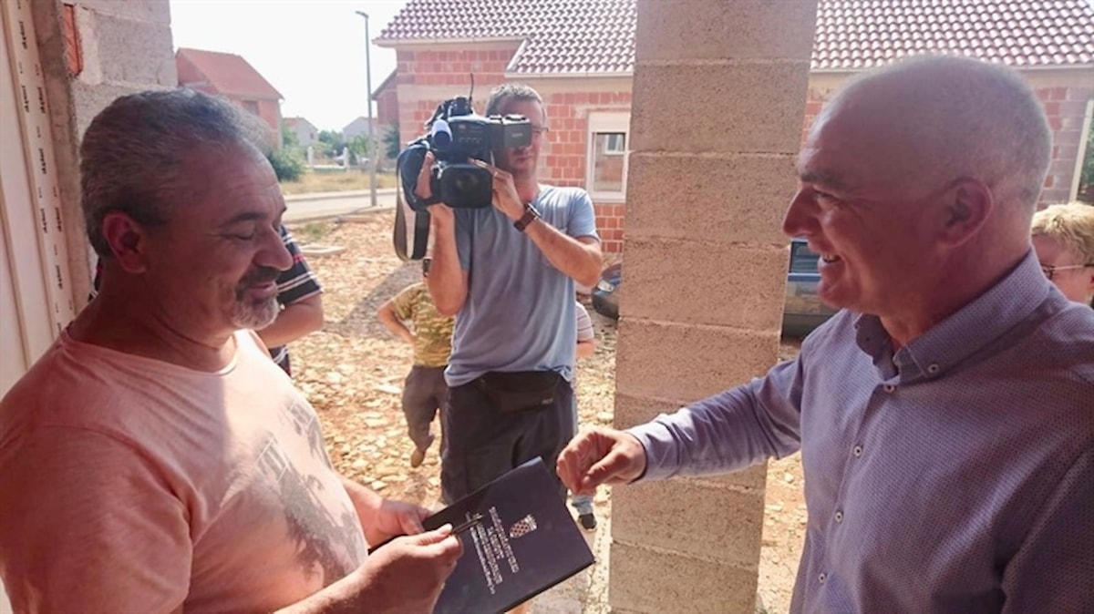 U općini Kistanje šest obitelji dobilo krov nad glavom