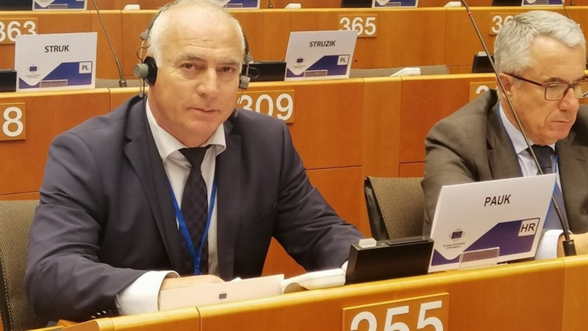 Župan Goran Pauk na 135. sjednici Odbora regija
