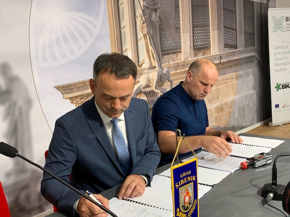 Potpisan ugovor za izgradnju Centra za gospodarenje otpadom Šibensko-kninske županije