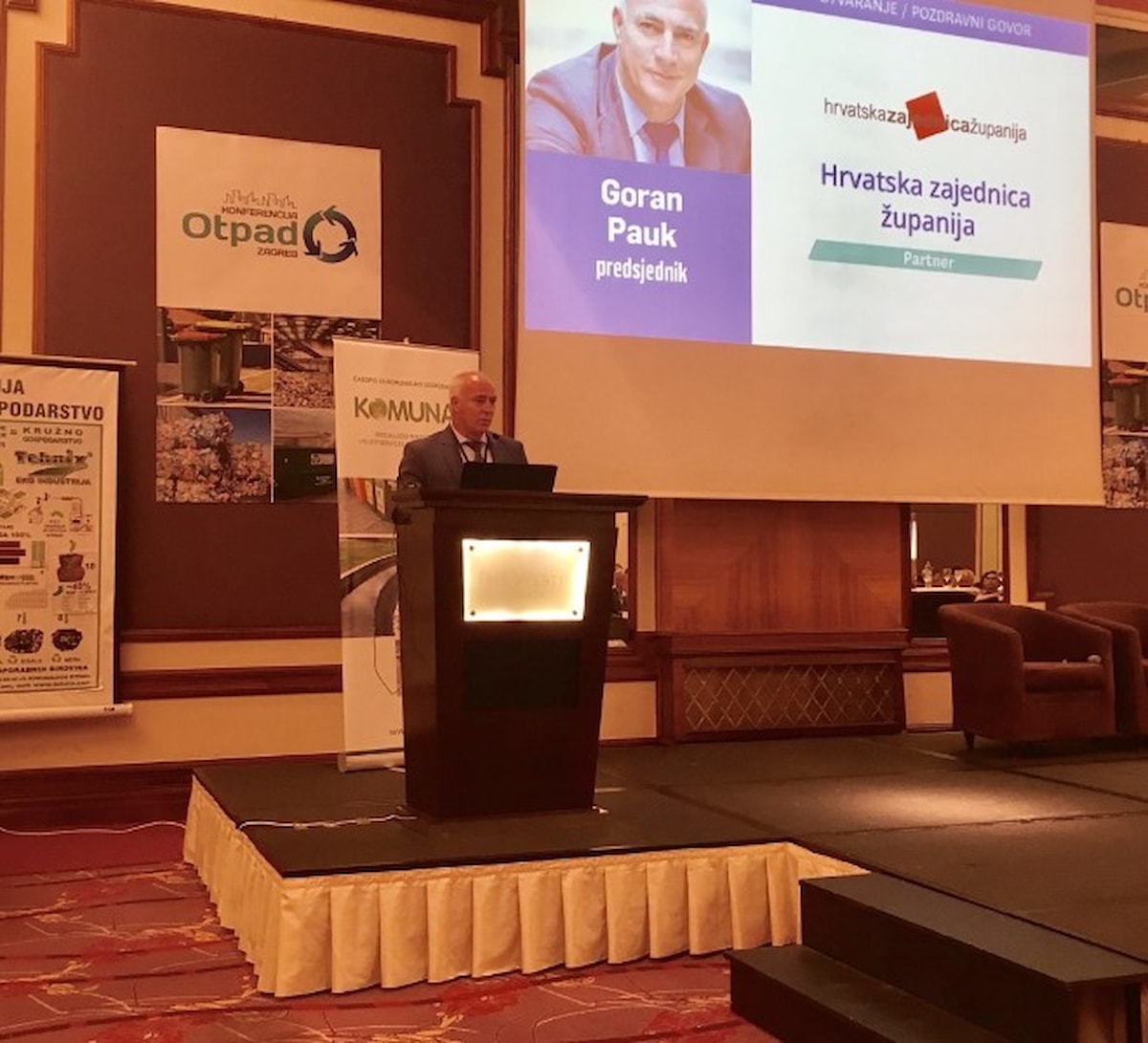 Župan Goran Pauk na konferenciji o otpadu: „Uspješno gospodarenje otpadom je osnovni element suvremenog života“
