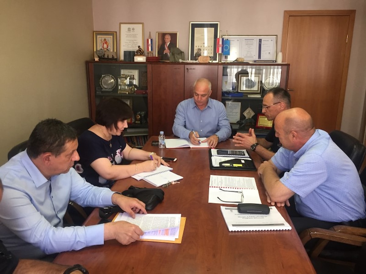 Državne uprave za zaštitu i spašavanje dr.sc. Dragan Lozančić  u posjetu Šibensko-kninskoj županiji