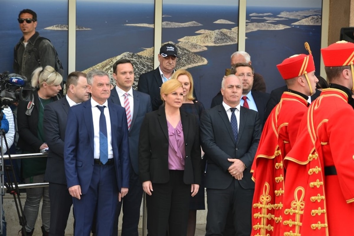 Predsjednica Kolinda Grabar Kitarović otvorila privremeni Ured u Šibensko-kninskoj županiji