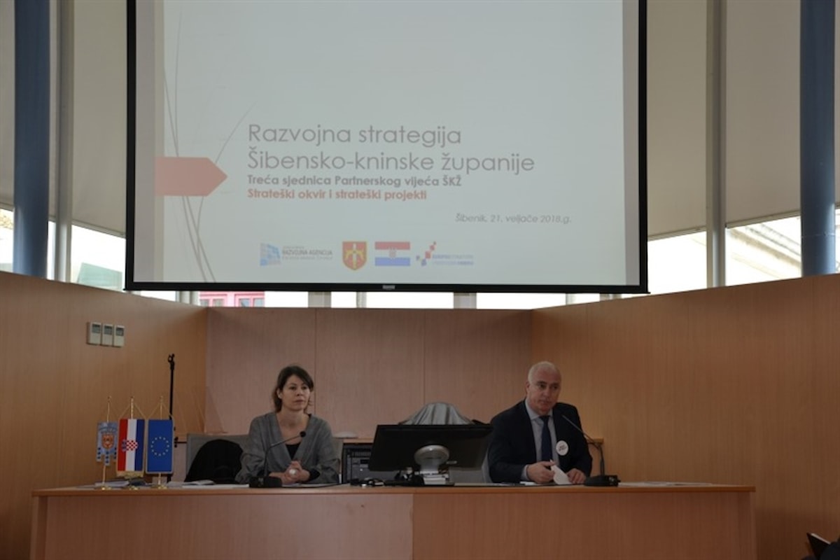 Održana treća sjednica Partnerskog vijeća Šibensko-kninske županije