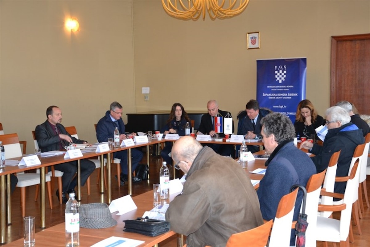 Održana 13. sjednica Gospodarskog vijeća Županijske komore Šibenik