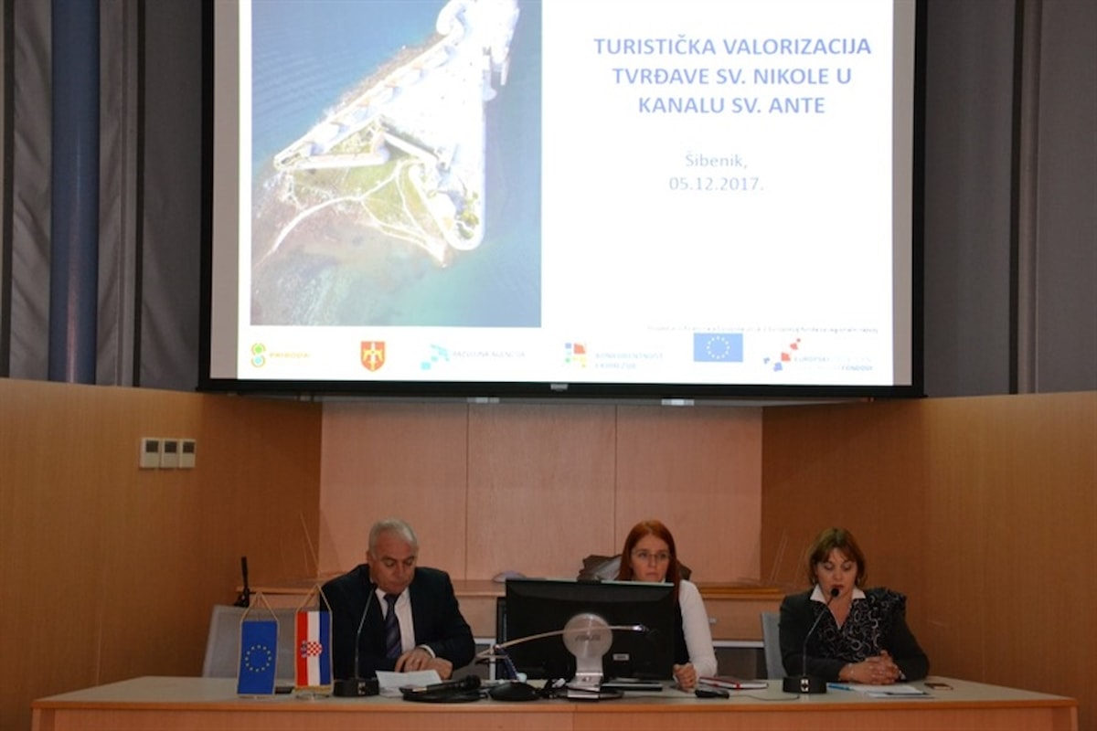 Predstavljen projekt „Turistička valorizacija tvrđave sv. Nikole u kanalu sv. Ante“