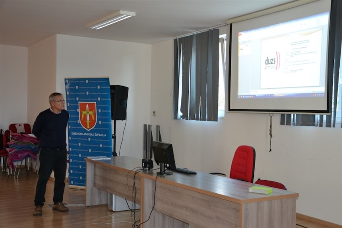 Osposobljavanje čelnika Šibensko-kninske županije u sustavu civilne zaštite