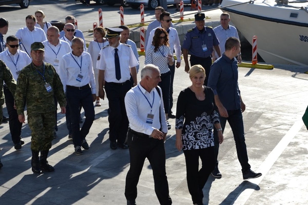 Predsjednica Kolinda Grabar Kitarović prisustvovala 10. godišnjici kornatske tragedije