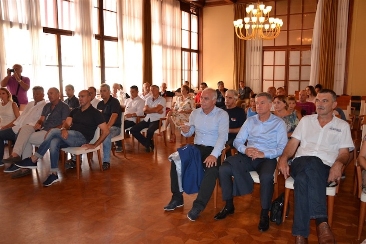 Župan Pauk i gradonačelnik Burić primili zlatnog izbornika Ivicu Tucka