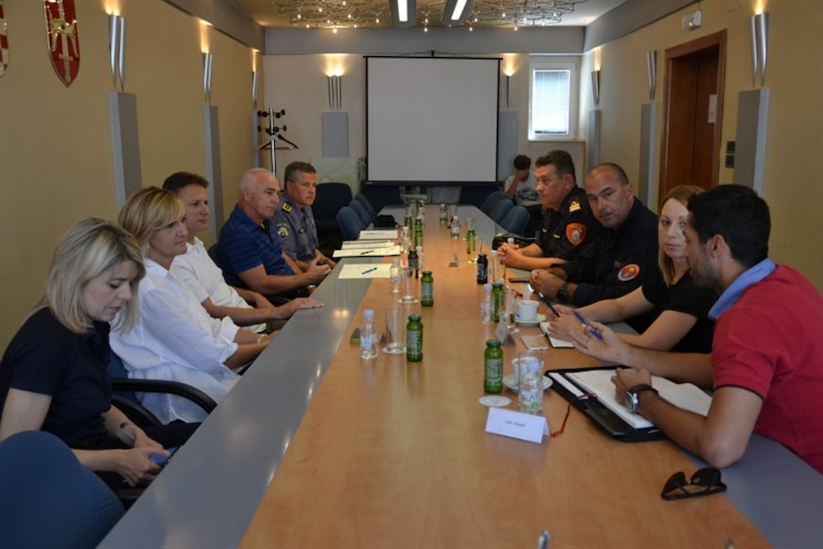 Predsjednik Hrvatskog sabora Gordan Jandroković obišao opožarena  područja u Šibensko-kninskoj županiji