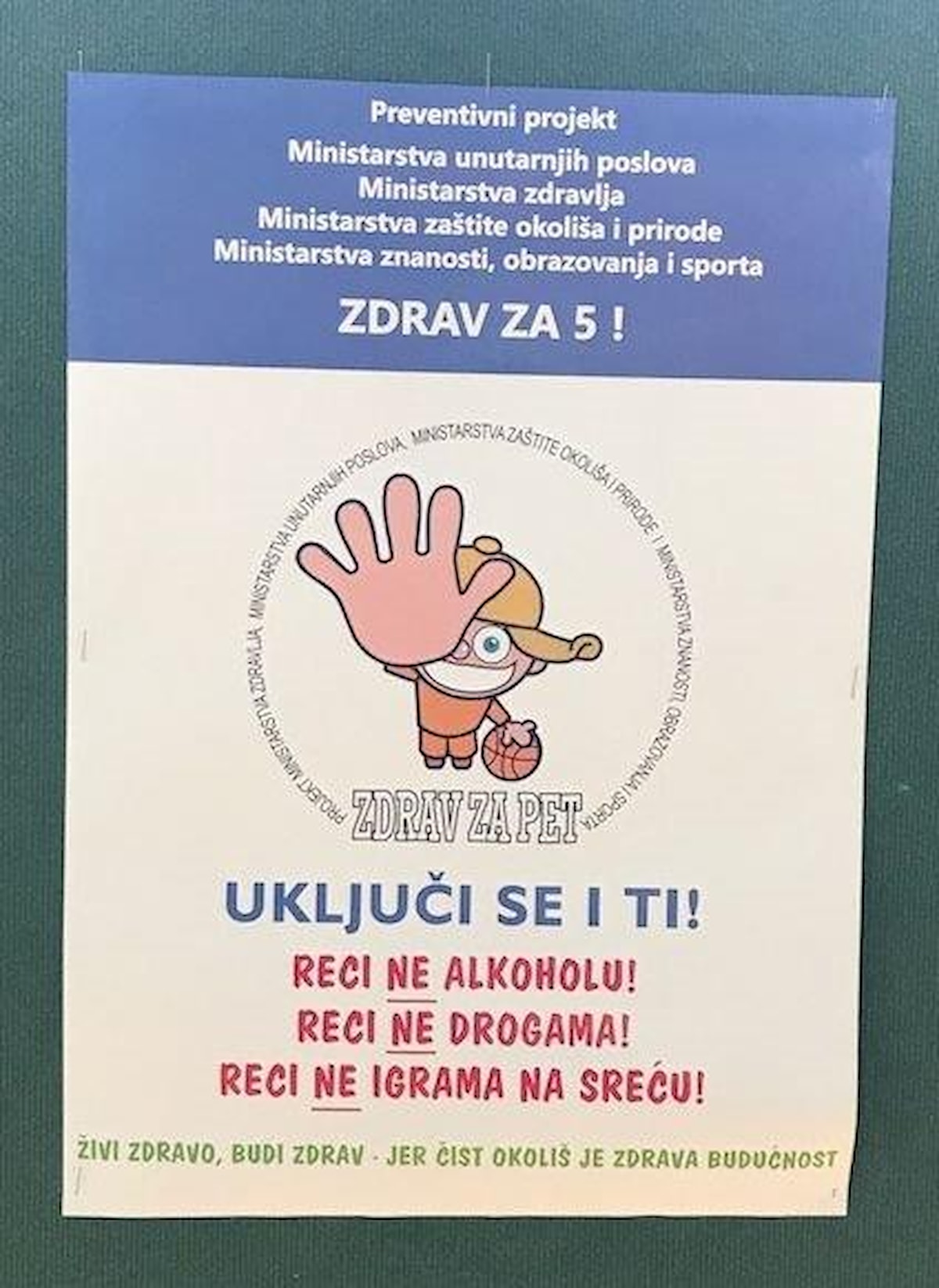 Projekt „Zdrav za 5“ u Osnovnoj školi „Murterski škoji“