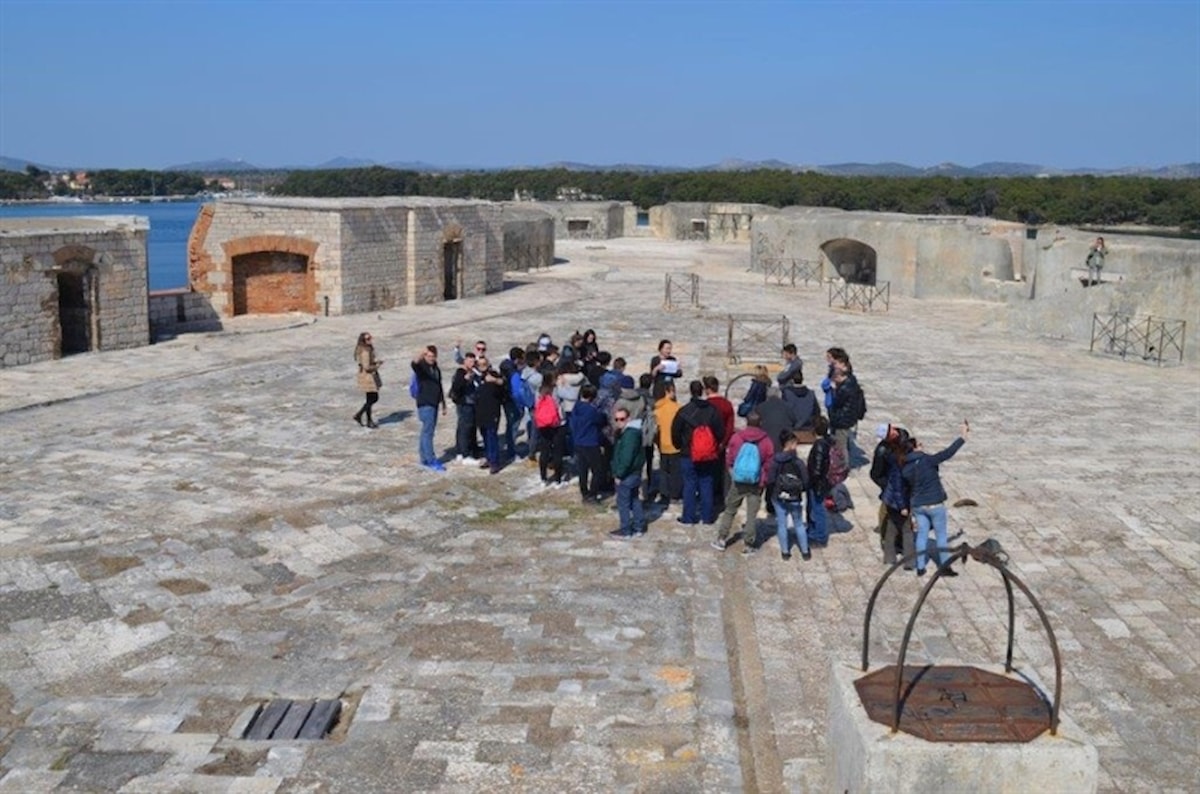 Srednjoškolci iz Bergama posjetili tvrđavu sv. Nikole