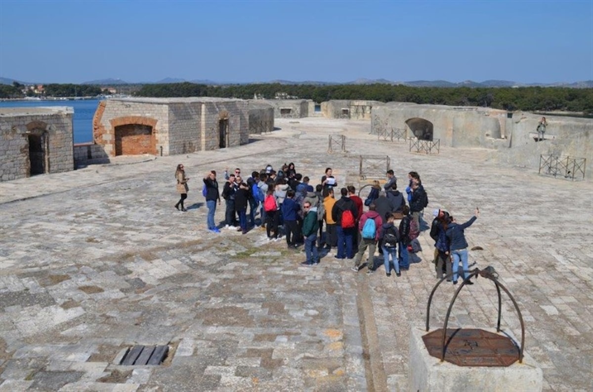 Srednjoškolci iz Bergama posjetili tvrđavu sv. Nikole