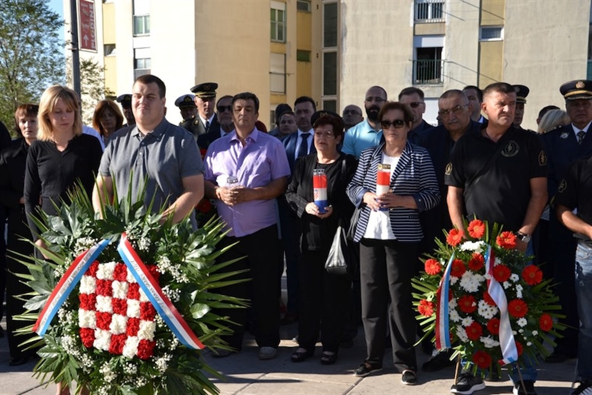 Povodom obilježavanja 25. Spomendana Rujanskog rata održana komemoracija za poginule hrvatske branitelje