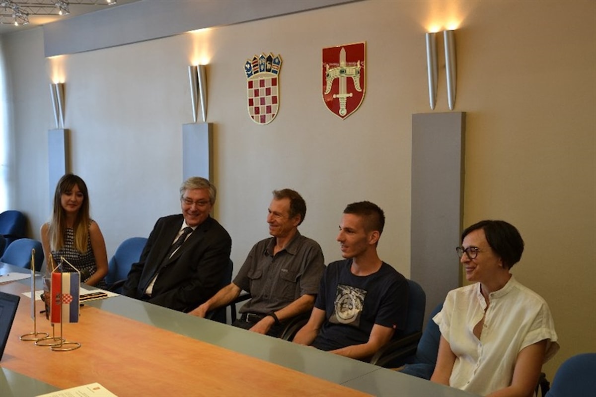 Michele Somazzi iz švicarske regije Ticino stigao na profesionalno i jezično usavršavanje u Šibensko-kninsku županiju