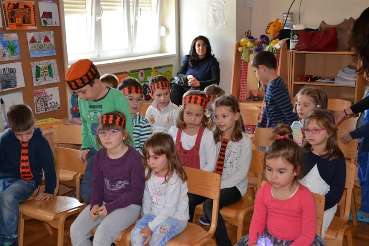 Dječji vrtić Smilje dobio veliki komplet tradicijskih drvenik igračaka iz Marije Bistrice