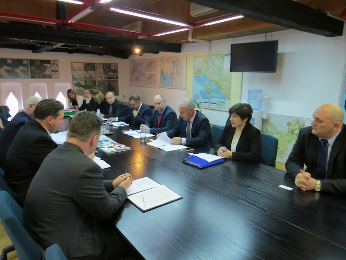 Predstavnici Hrvatske zajednice županija na radnom sastanku u Ministarstvu graditeljstva i prostornog uređenja